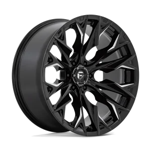 Fuel – D803 FLAME – Black – 22″x10″ -18mm – Summer Wheels – D80322008447